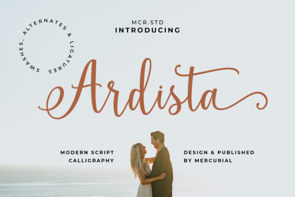 Ardista Script: The Graceful Font for Timeless Designs
