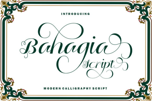 Bahagia Script: A Dazzling Asset for Modern Creatives