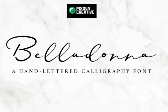 Belladonna Script: Your Guide to This Elegant Handwritten Font