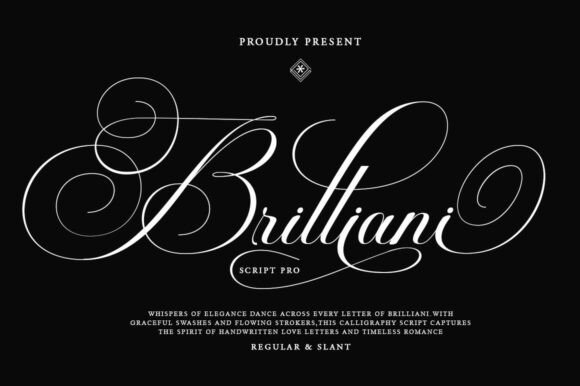 Brilliani Script Pro: A Modern Take on Classic Elegance