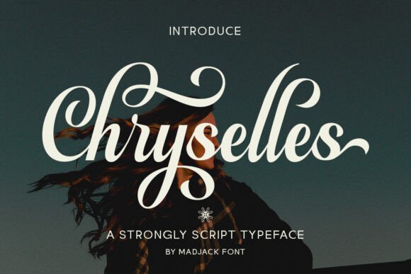 Chryselles Script: Elevating Designs with Distinctive Charm