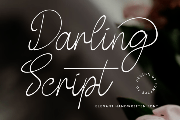 Darling Script: Your Go-To for Elegant Handwritten Charm