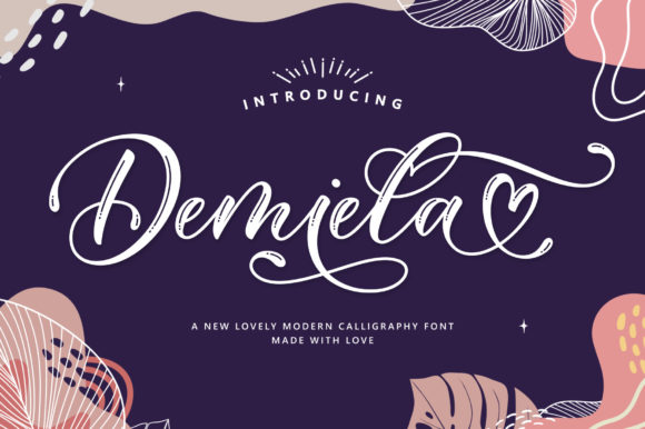 Demiela Script: A Typeface That Dances with Elegance