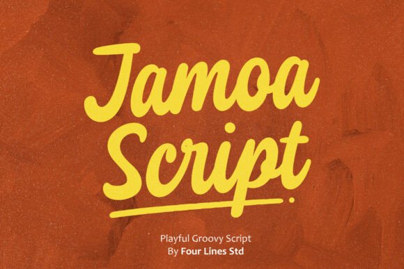 Jamoa Script: Your Go-To Typeface for Fun, Modern Branding
