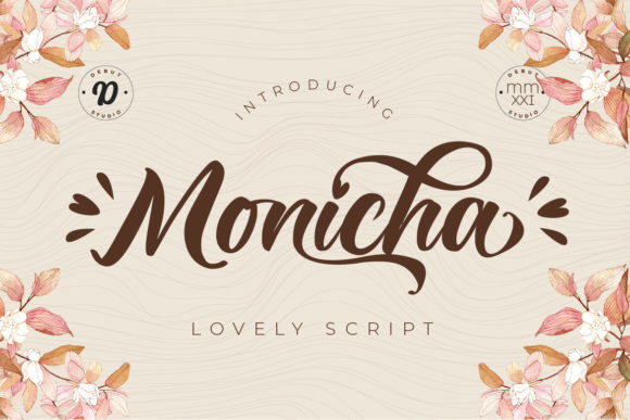 Monicha Script: A Typeface That Whispers Luxury and Confidence