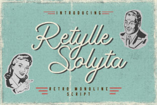 Retylle Solyta Script: Capturing Vintage Charm