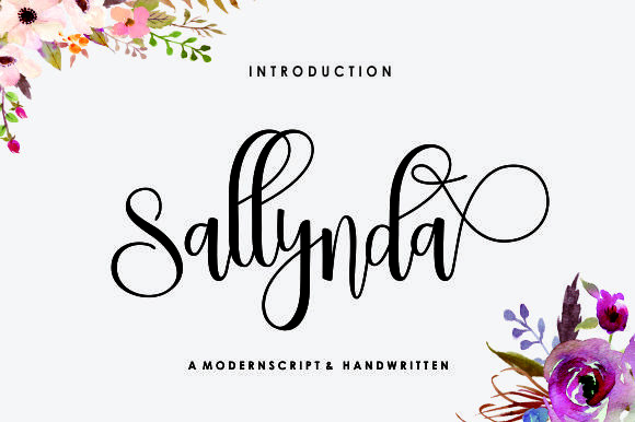 Sallynda Script: A Modern Brush Font for Authentic Projects