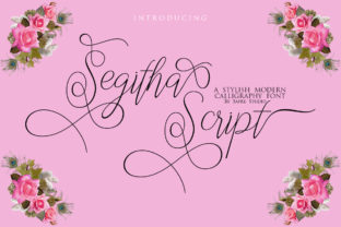 Segitha Script: The Elegant Typeface for Upscale Designs