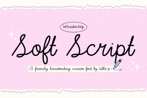 Soft Script: A Warm, Handwritten Font for Authentic Design