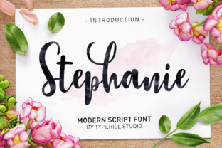 Stephanie Script: A Modern Font with Irregular Charm