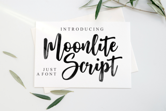 The Elegant Flow of Moonlite Script in Design